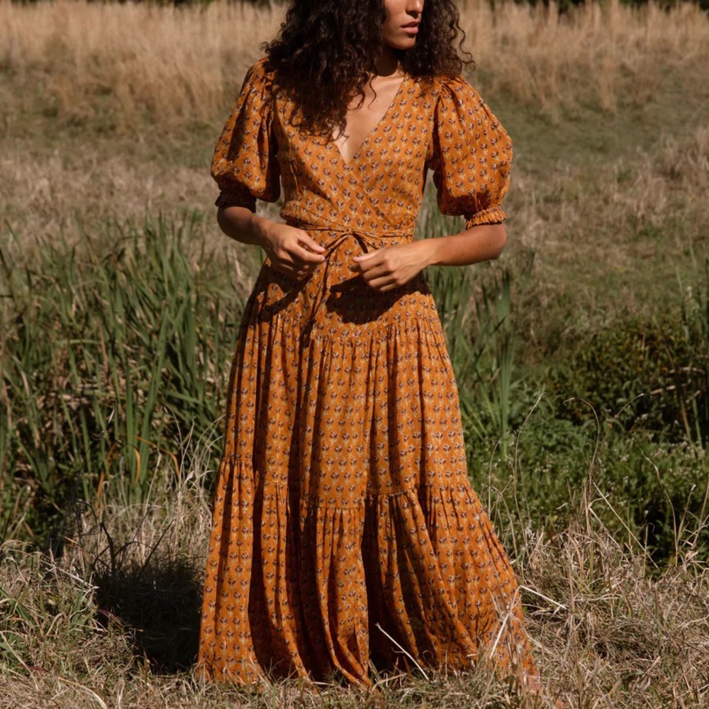 Daughters of India Zuri wrap dress new with tags!